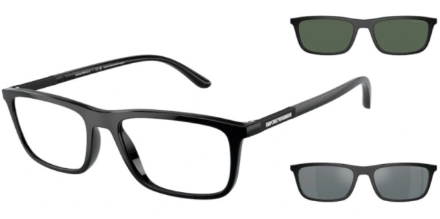 Emporio Armani 0EA 4160 50011W 55 Clip-On